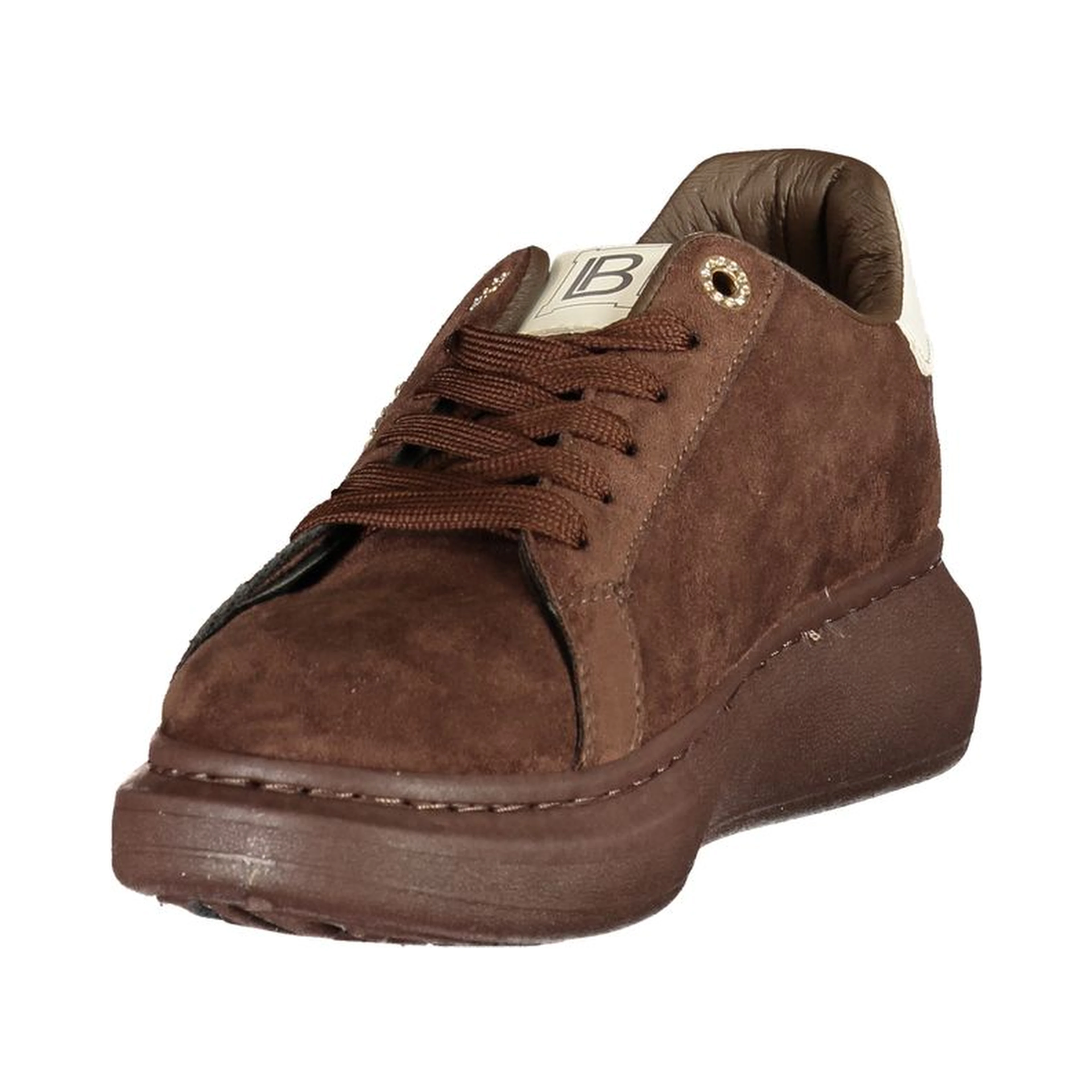 Brown Polyurethane Women's Sneaker