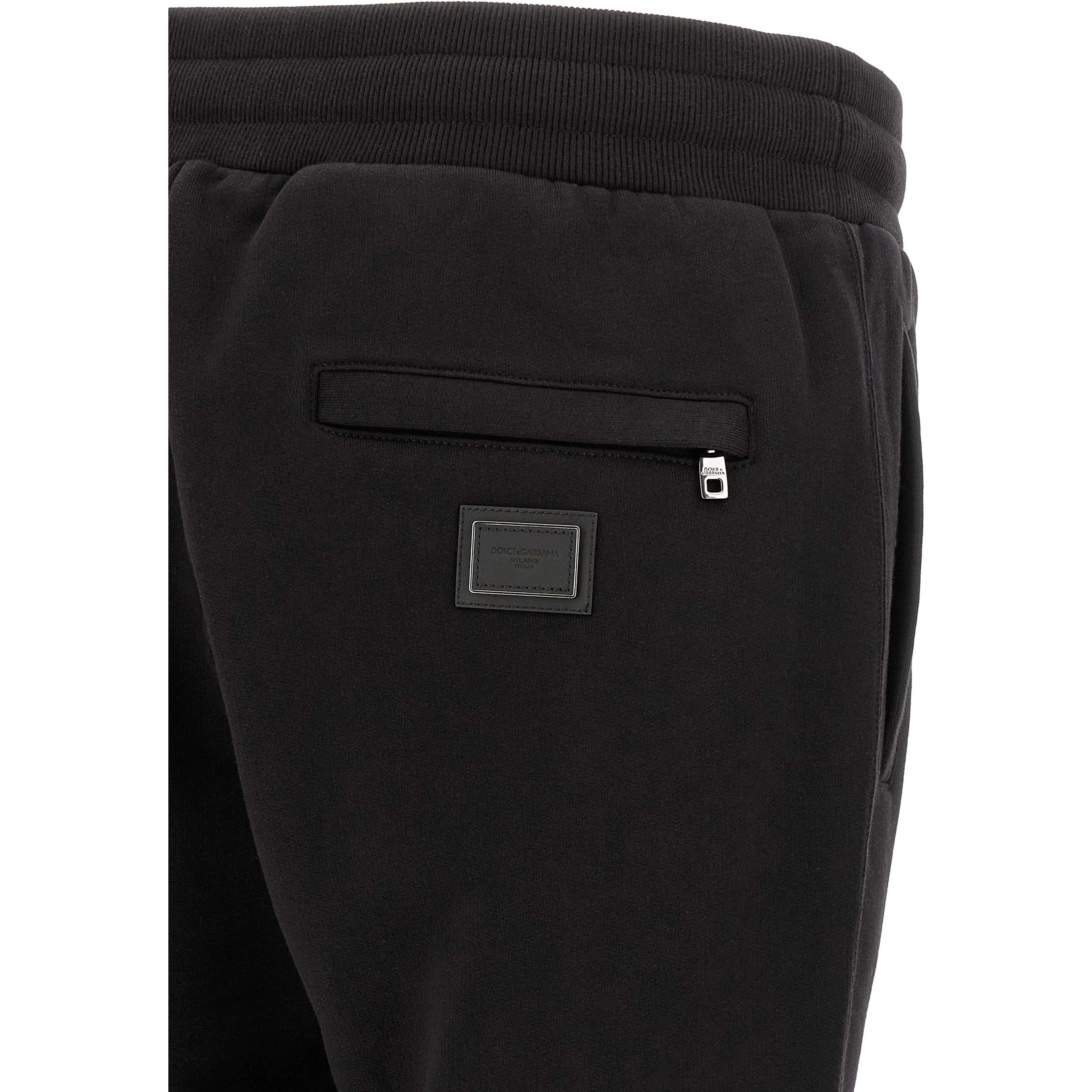 Black Cotton Joggers (Workout Pants)