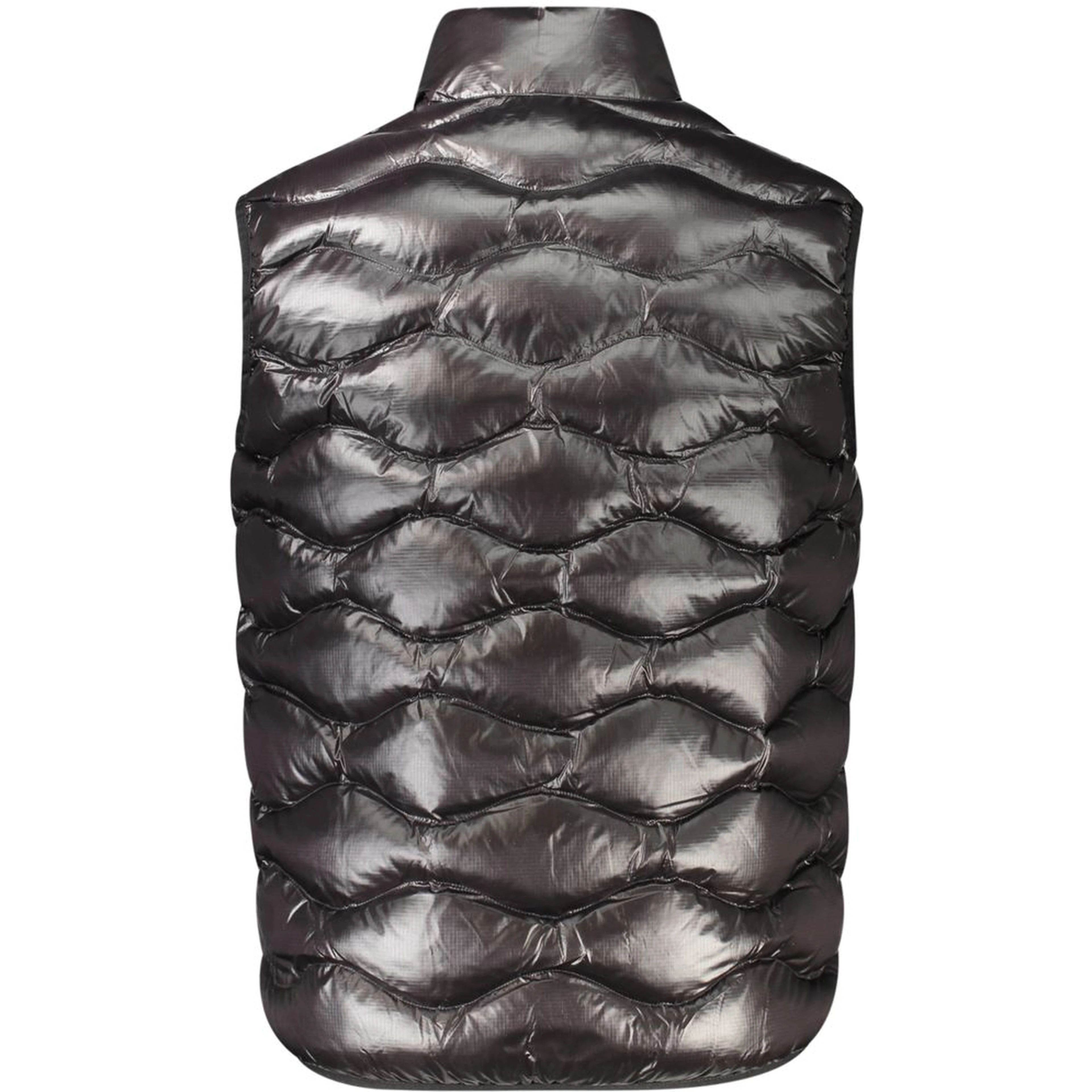 Black Fabric Men's Vest