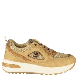 Brown Polyurethane Women's Sneaker