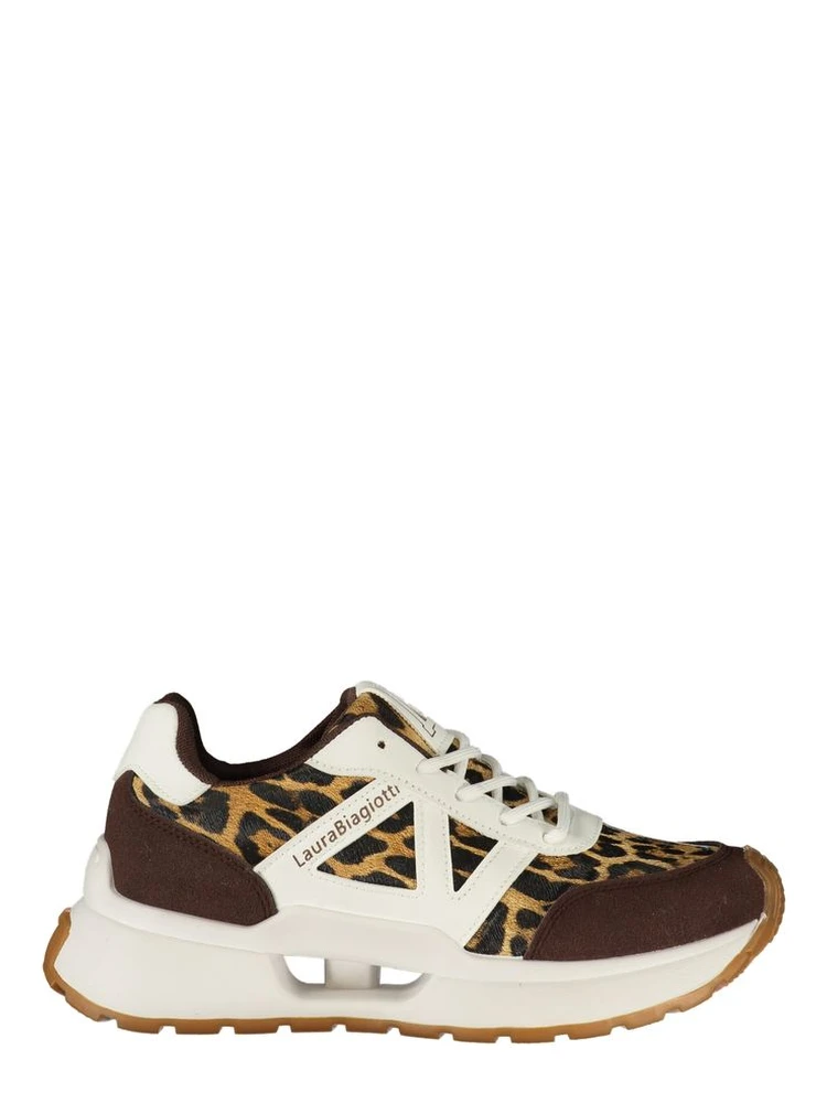 Brown Polyurethane Women's Sneaker