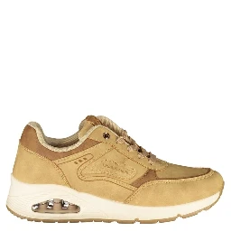 Beige Polyurethane Women's Sneaker