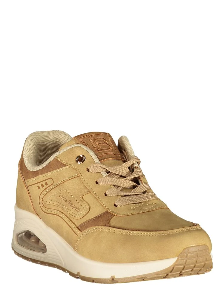 Beige Polyurethane Women's Sneaker alternative