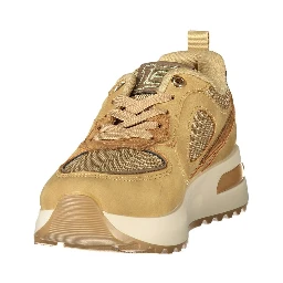 Brown Polyurethane Women's Sneaker