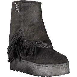 Nero Polyurethane Womens Boot
