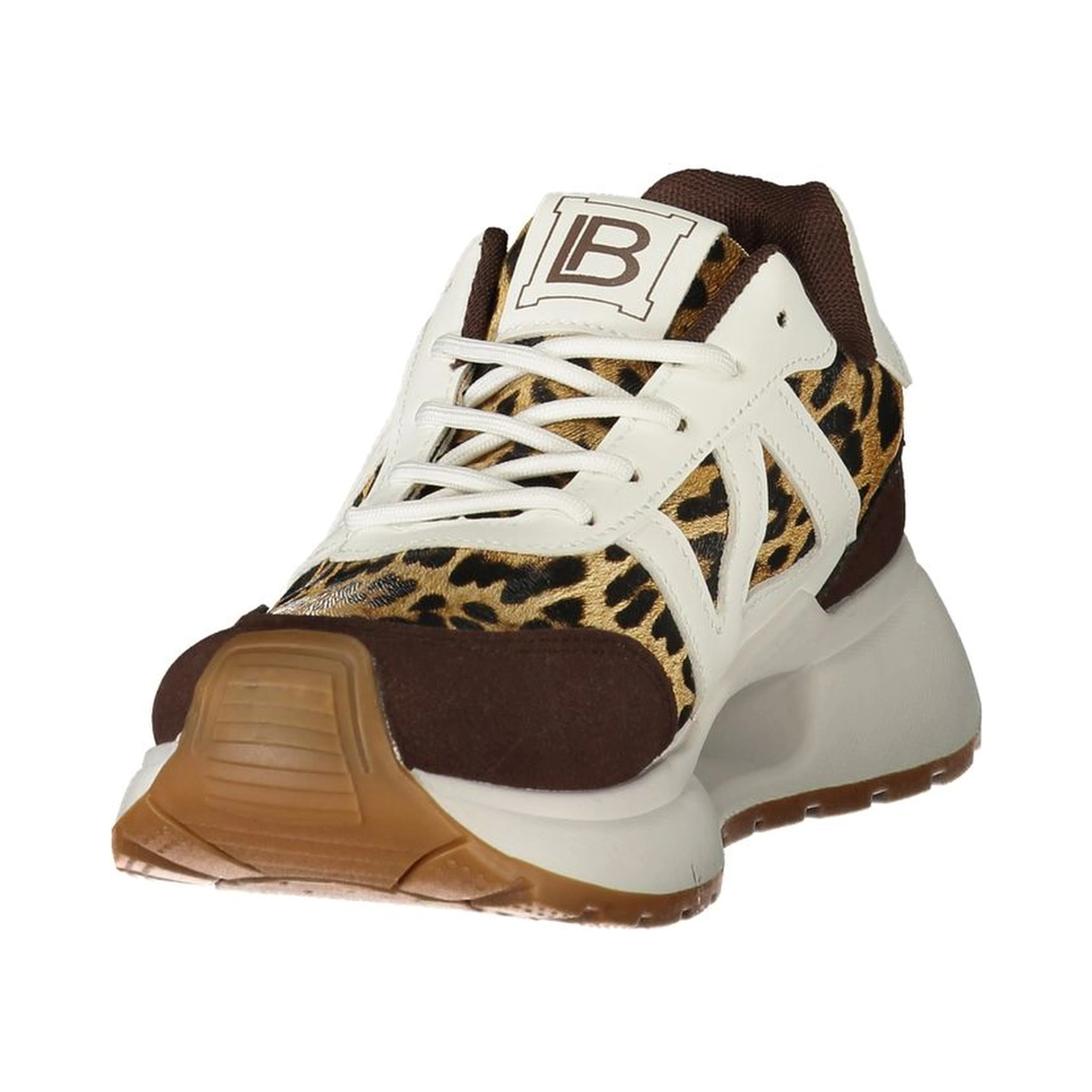 Brown Polyurethane Women's Sneaker