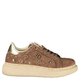 Brown Polyurethane Women's Sneaker