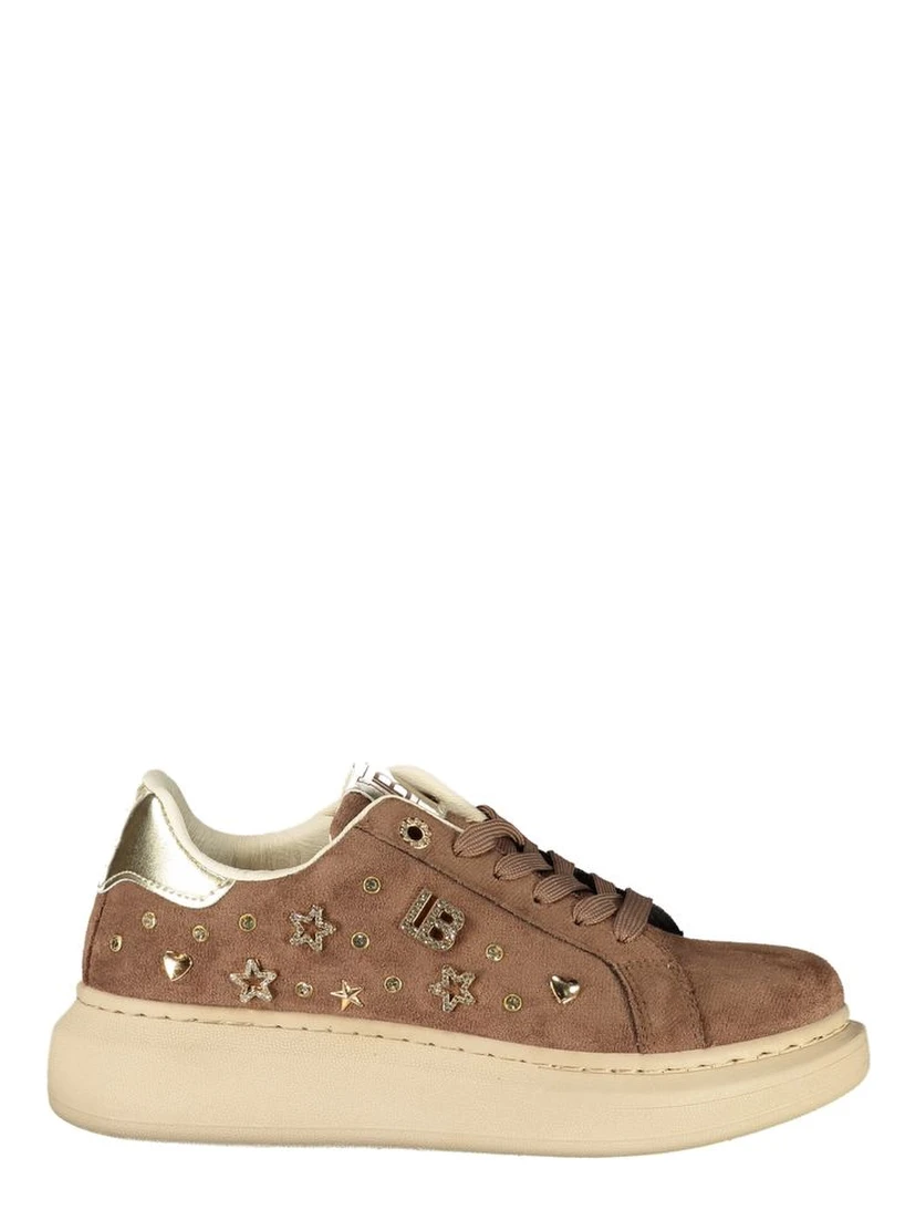 Brown Polyurethane Women's Sneaker
