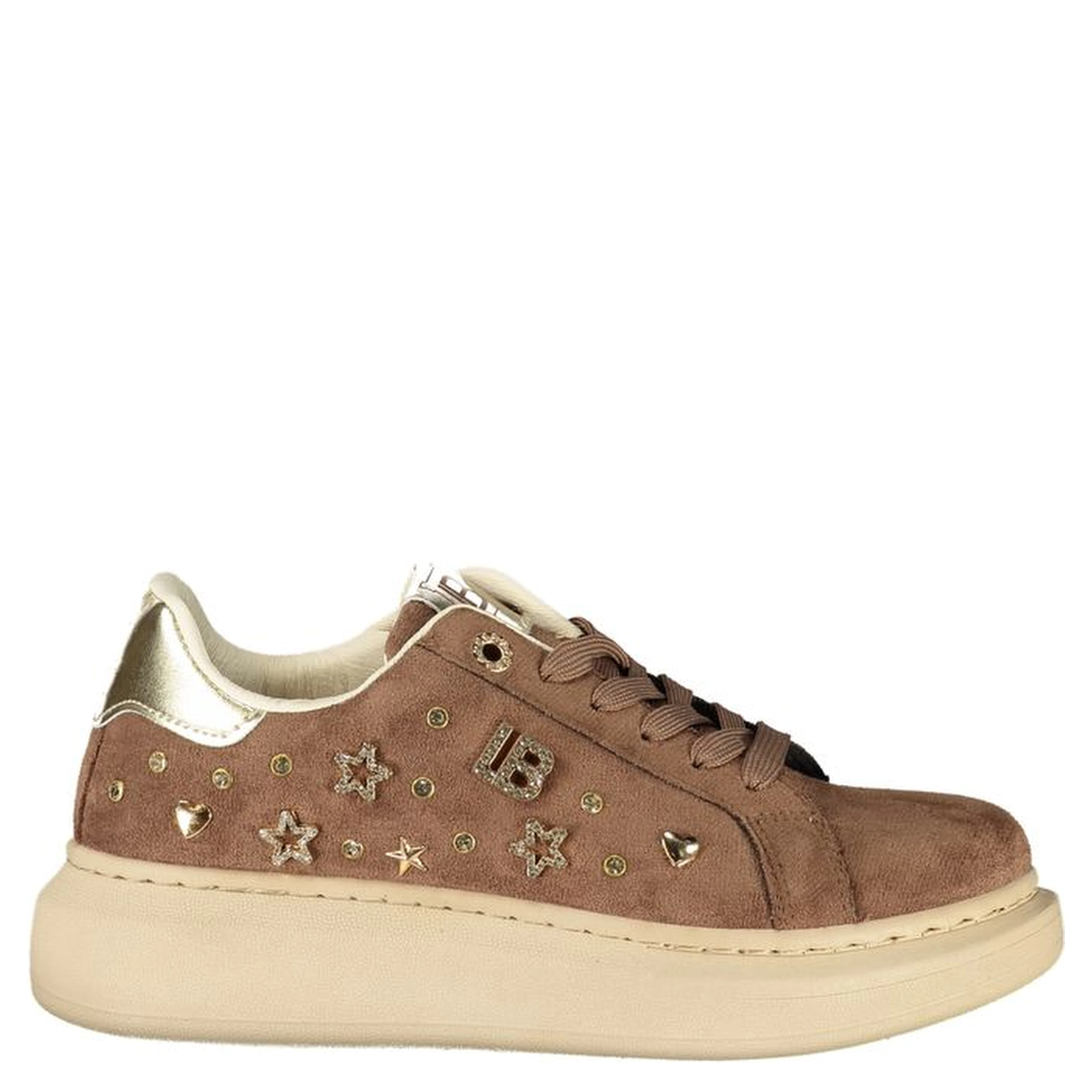 Brown Polyurethane Women's Sneaker