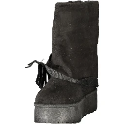 Nero Polyurethane Womens Boot