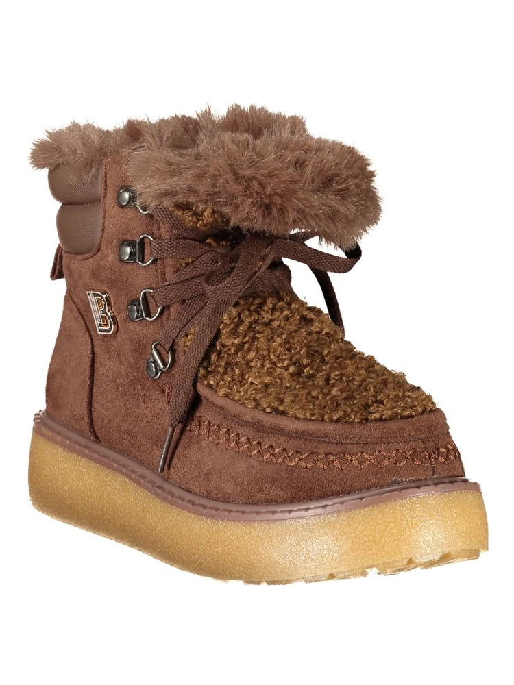 Brown Polyurethane Womens Boot alternative