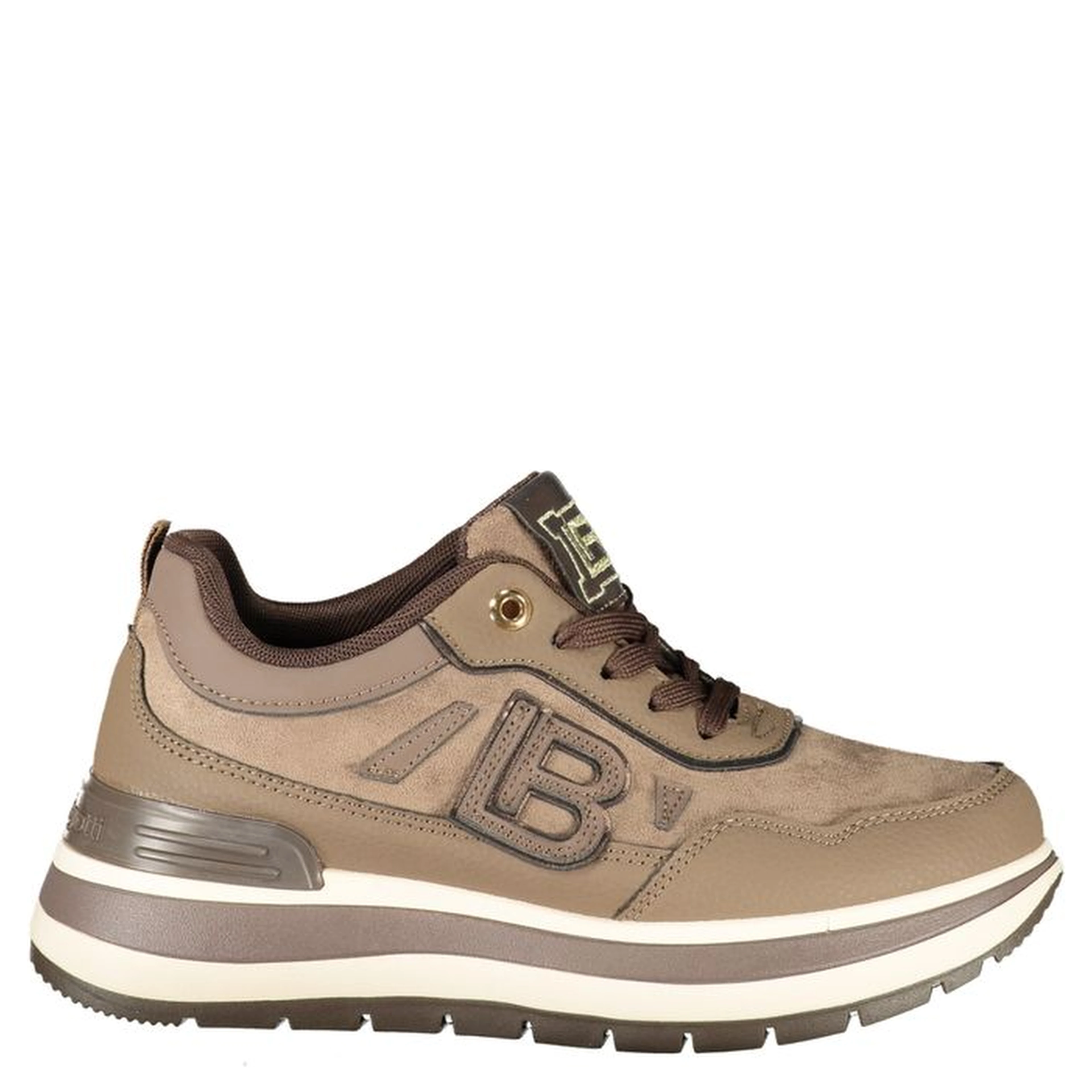Brown Polyurethane Women's Sneaker