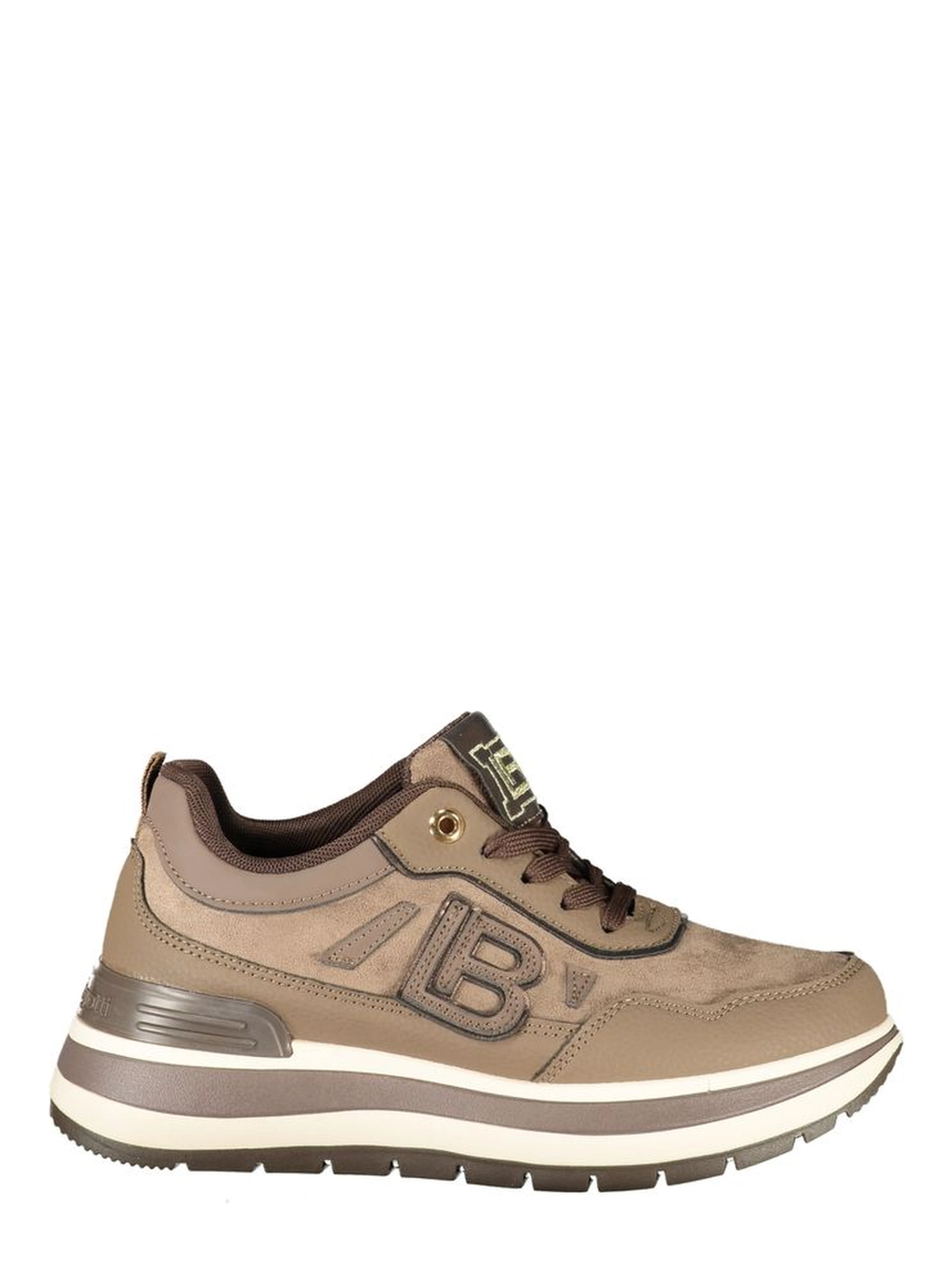 Brown Polyurethane Women's Sneaker