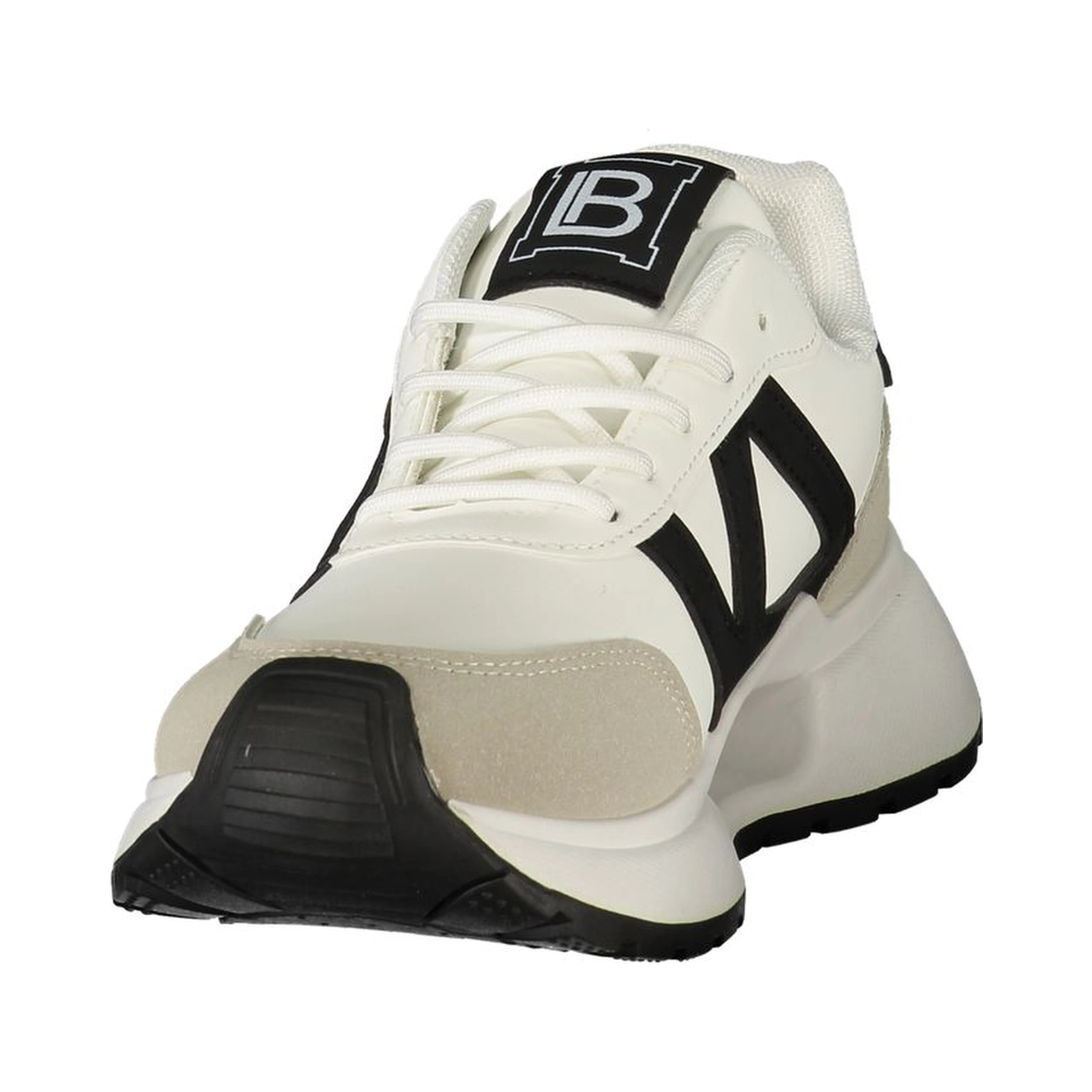 White Polyurethane Women's Sneaker