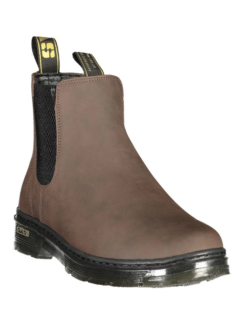 Brown Polyurethane Women's Boot