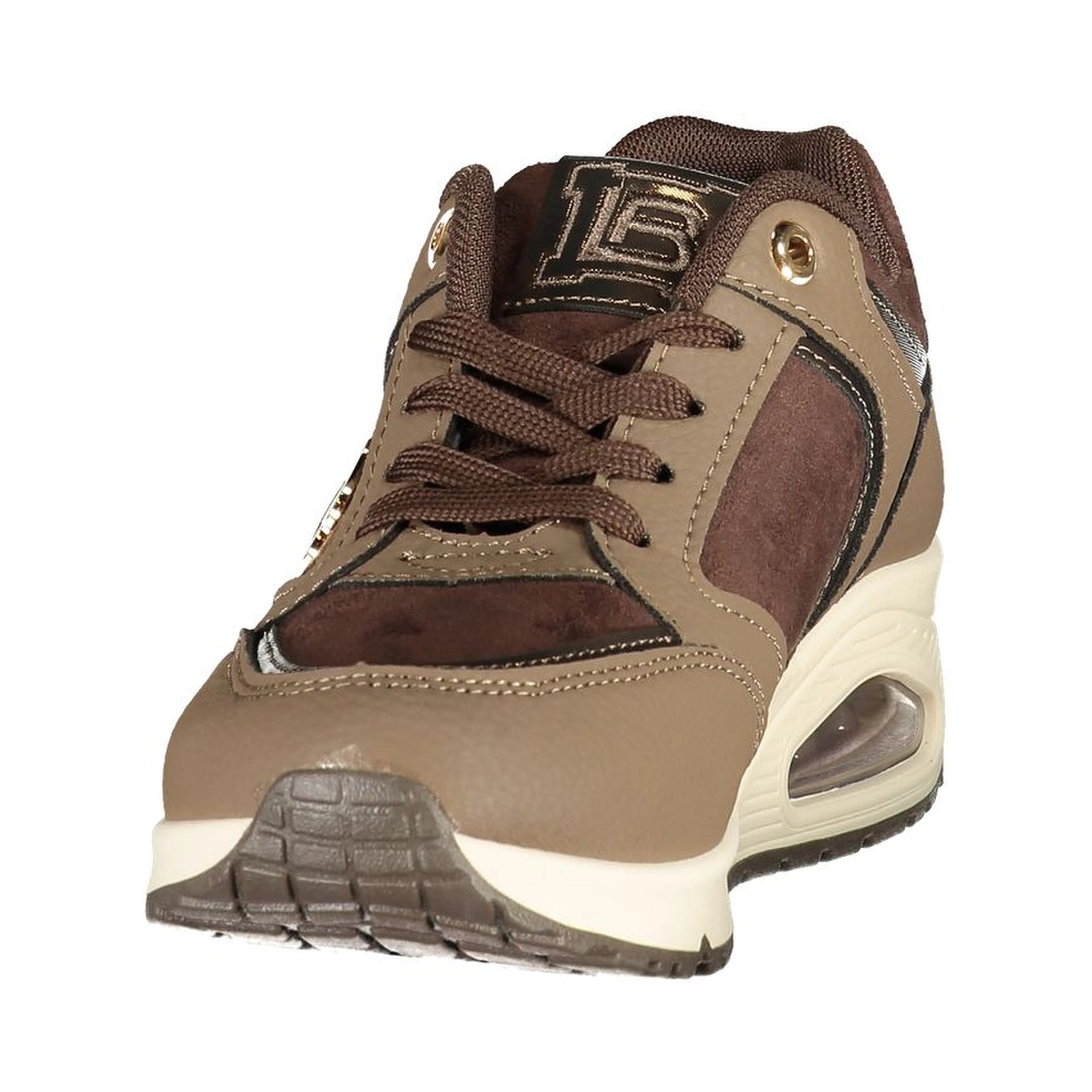 Brown Polyurethane Women's Sneaker