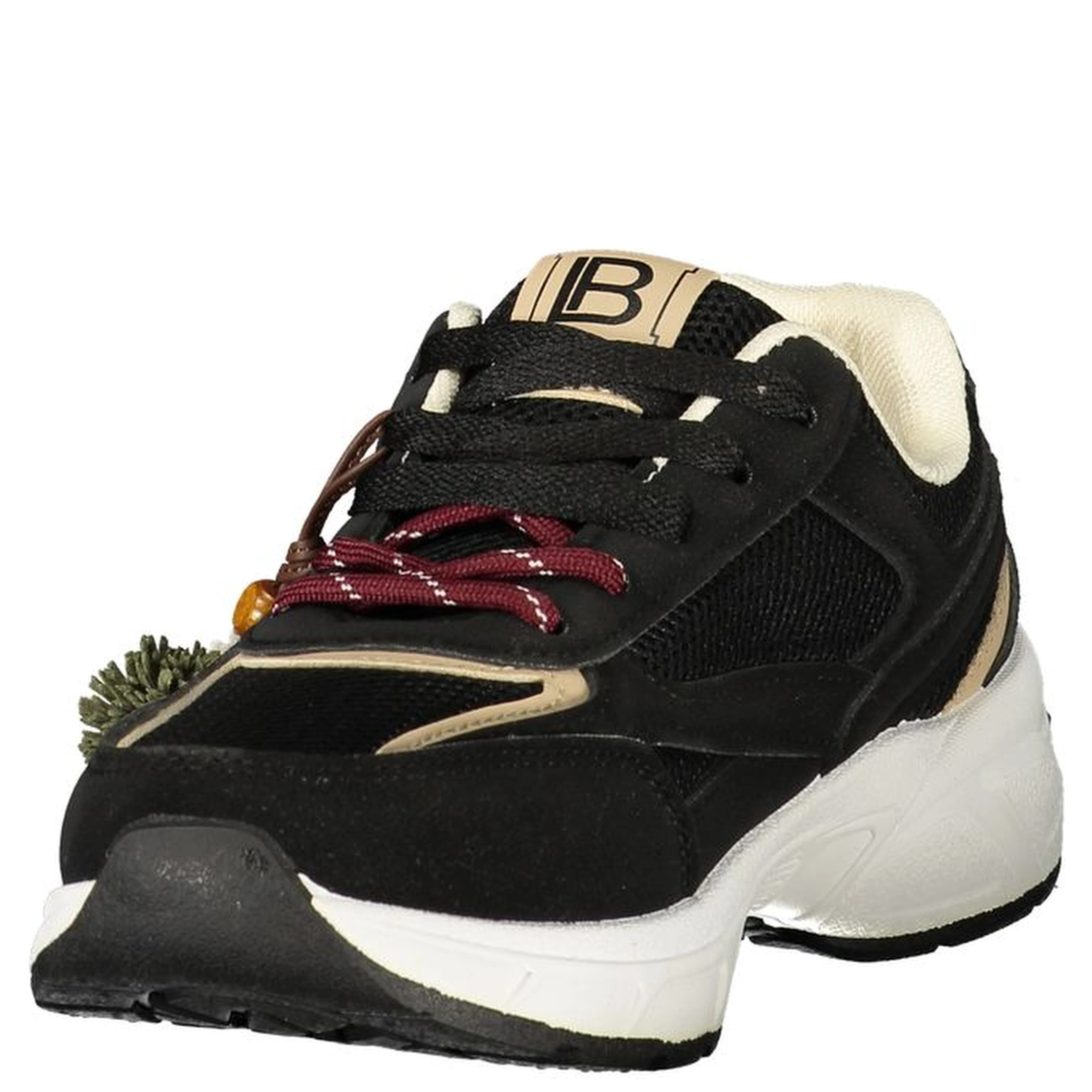 Nero Polyurethane Women's Sneaker