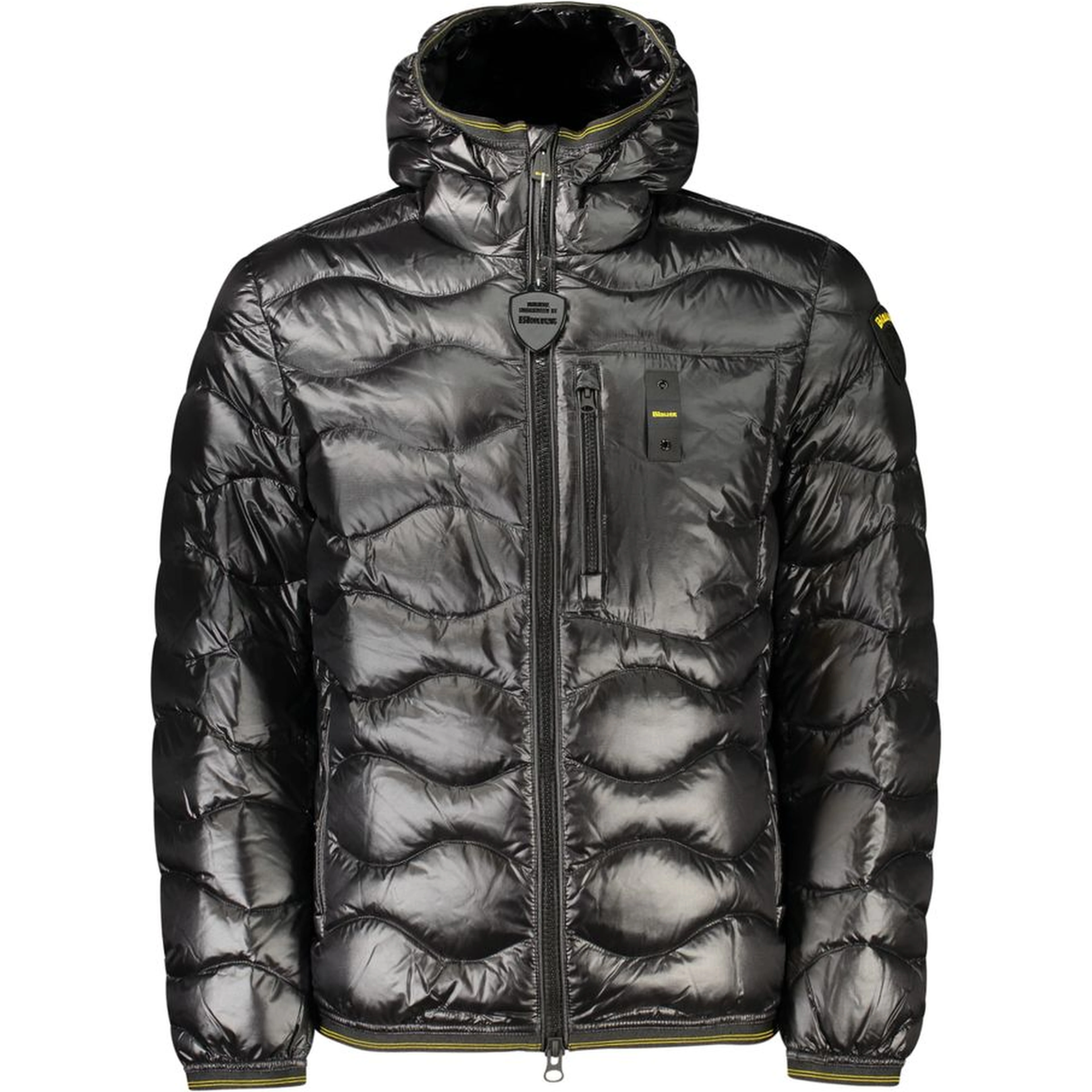Black Polyamide Men's Jacket