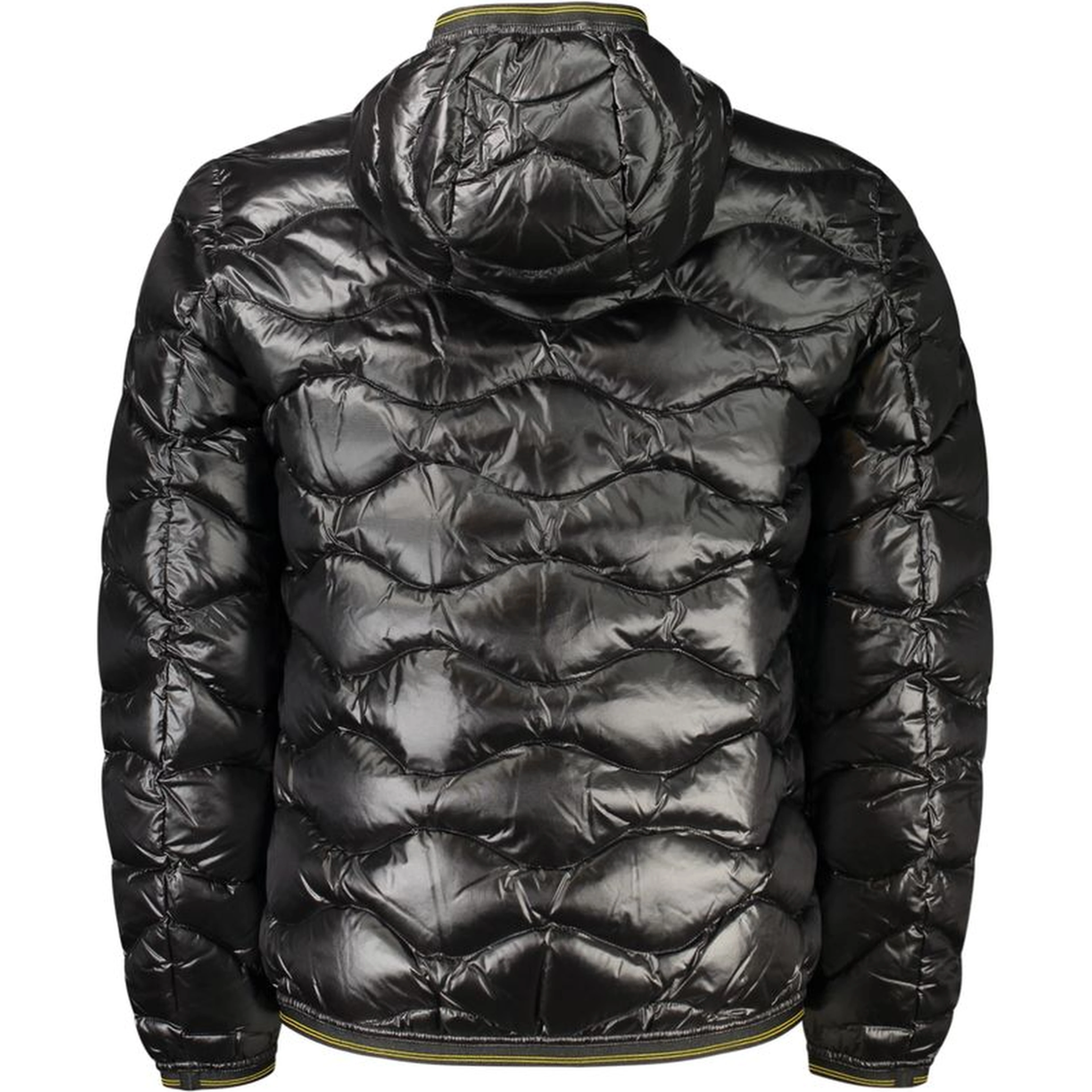 Black Polyamide Men's Jacket