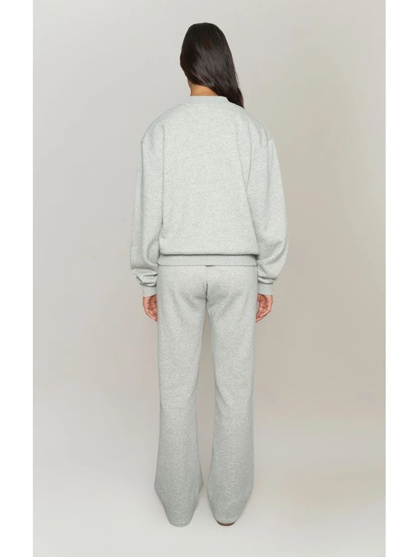 Red Cotton Casual Pants