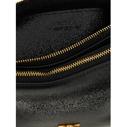 Black Calfskin Crossbody Bag