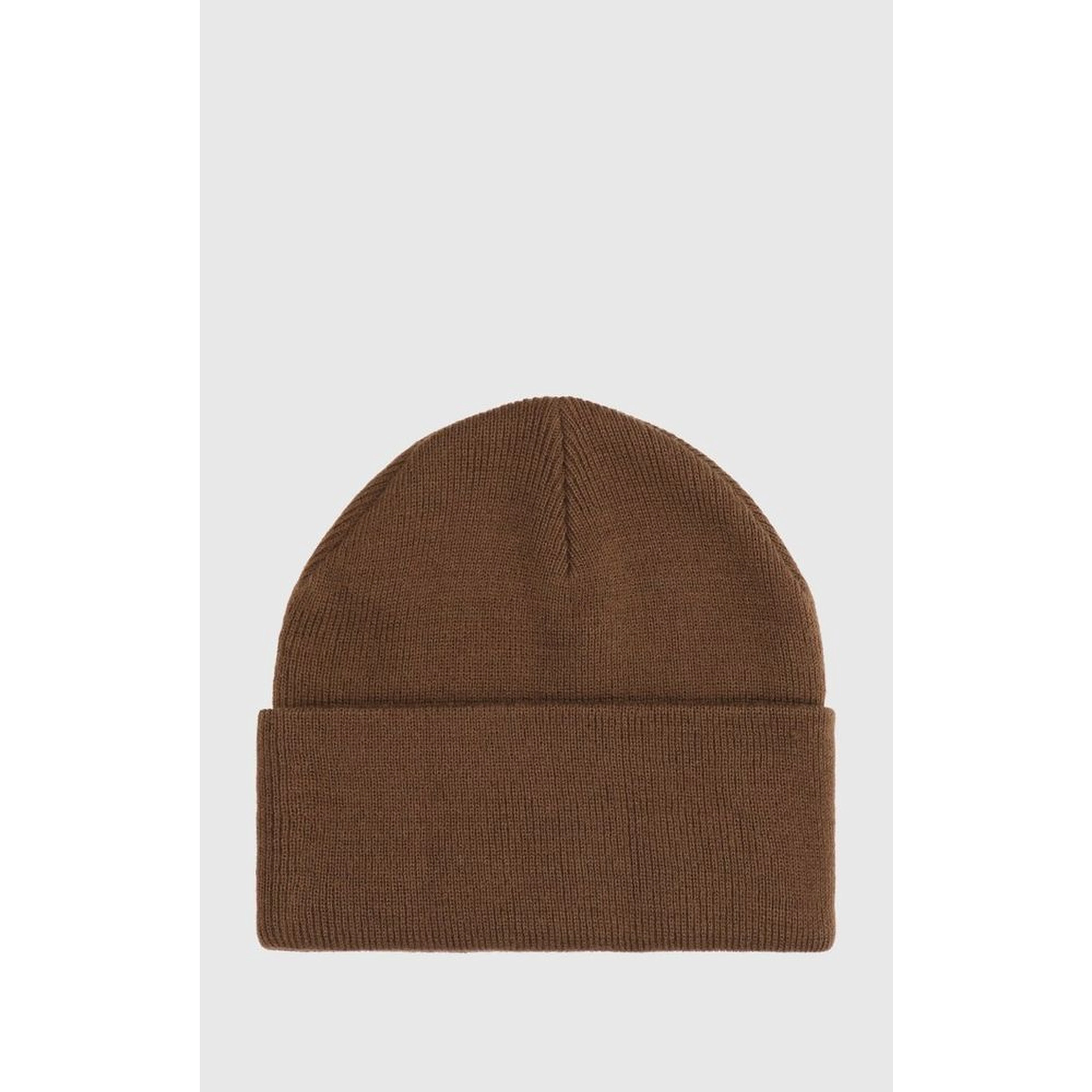 Brown Polyacrylic Beanie