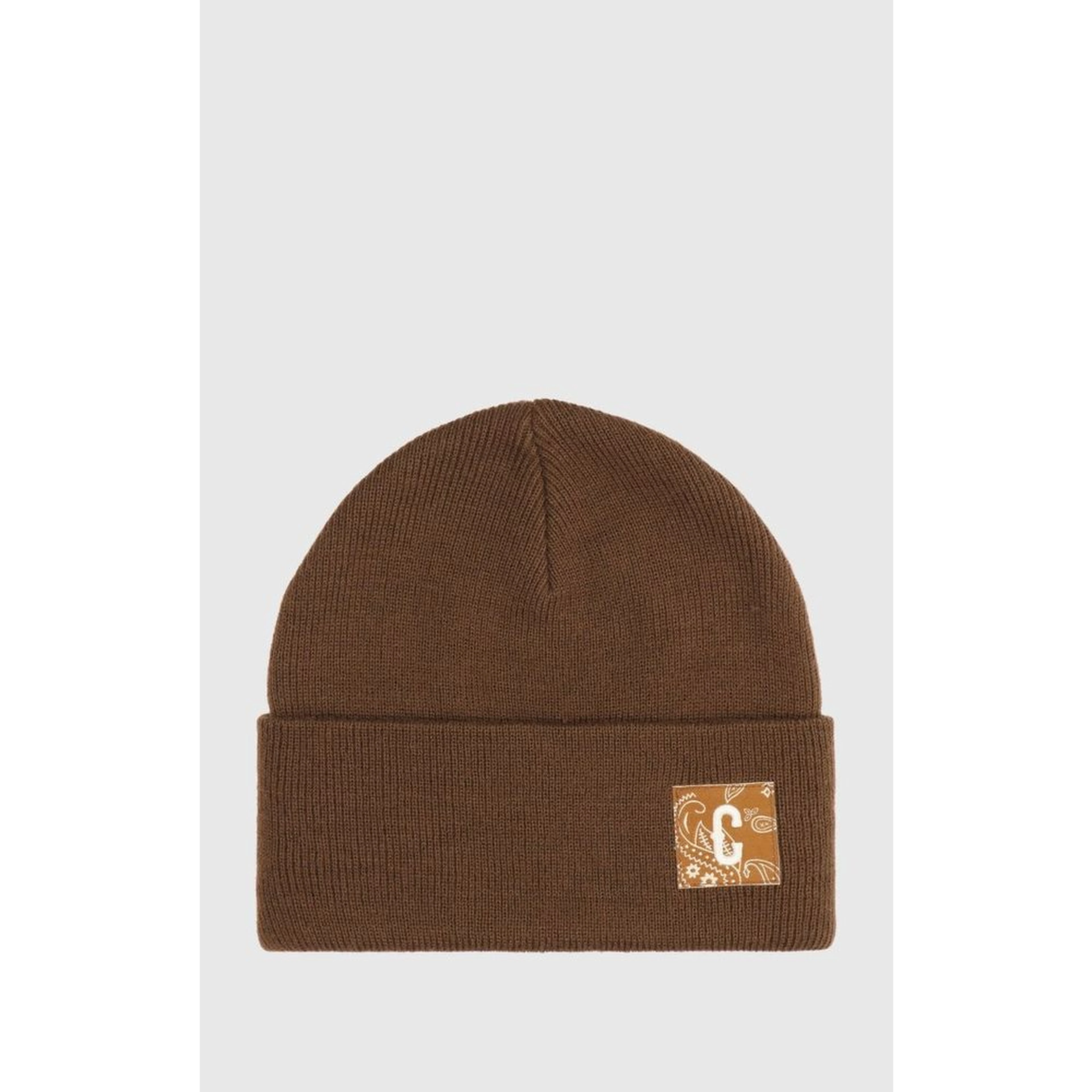 Brown Polyacrylic Beanie