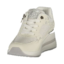 Bianco Polyurethane Women's Sneaker