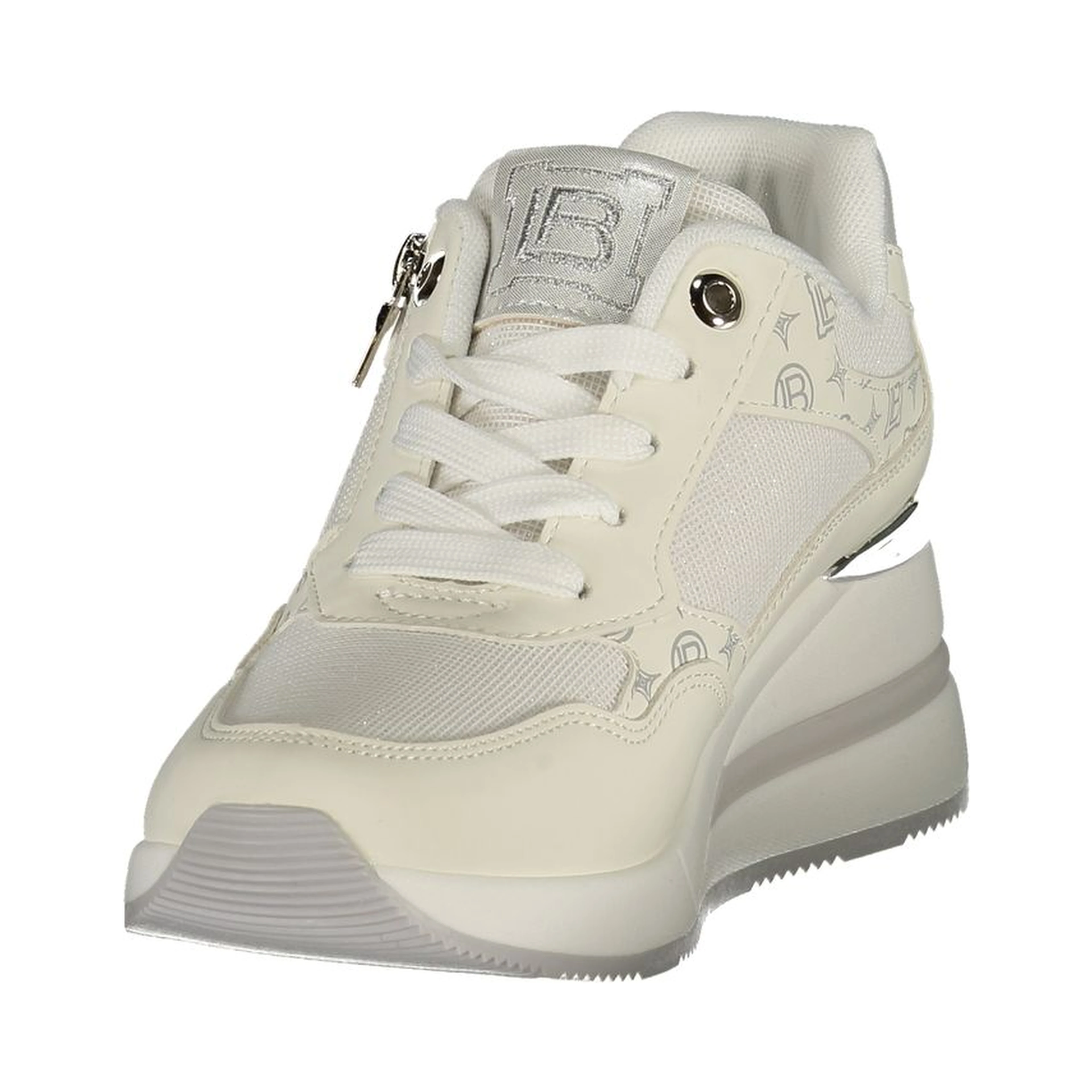 Bianco Polyurethane Women's Sneaker