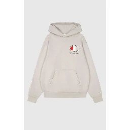 Silver Cotton Sweatshirt