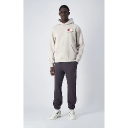 Silver Cotton Sweatshirt