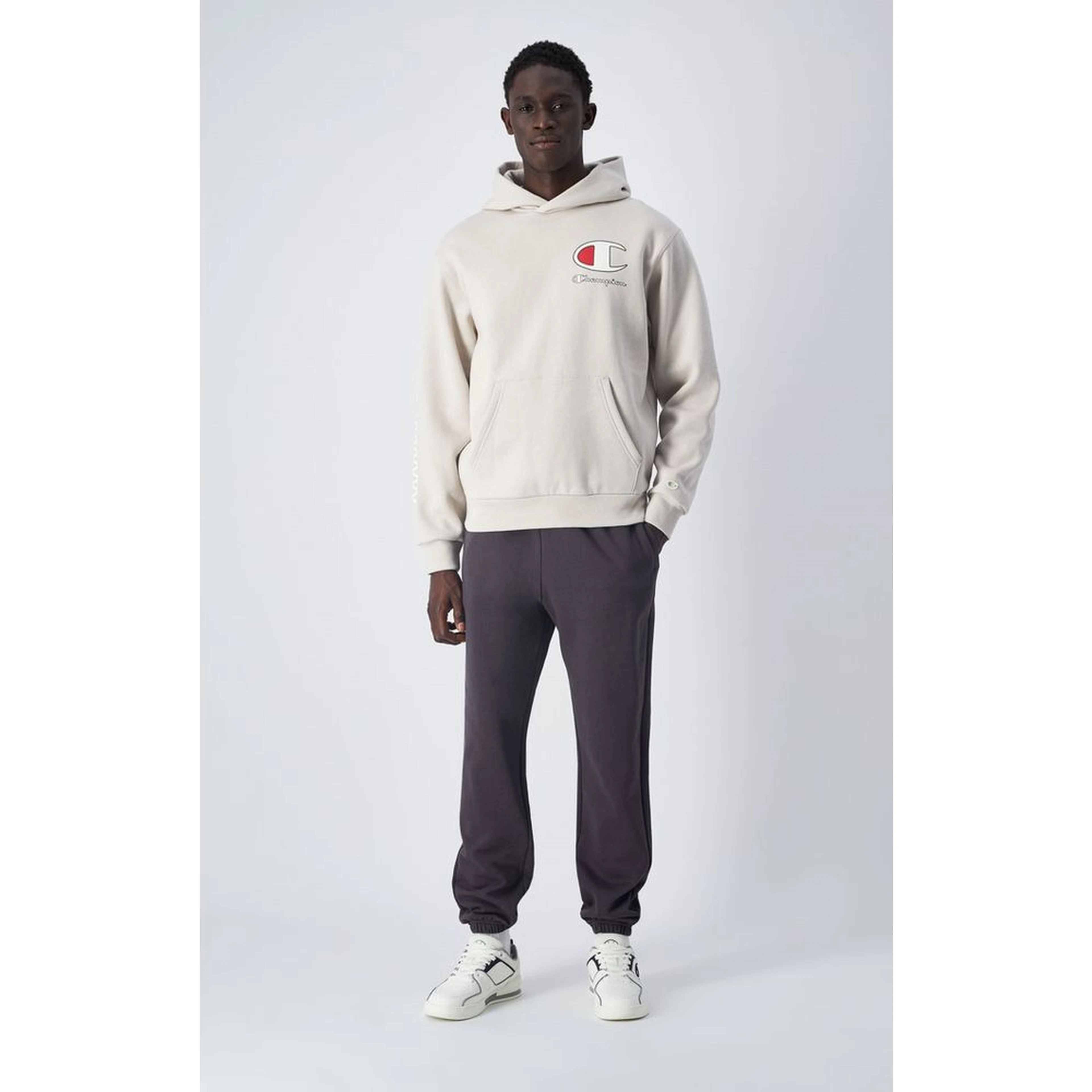 Silver Cotton Sweatshirt