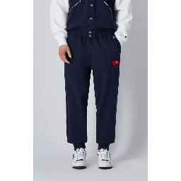 Navy Blue Cotton Joggers (Workout Pants)