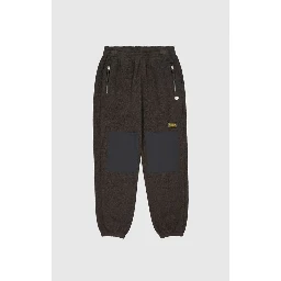 Black Polyester Joggers (Workout Pants)