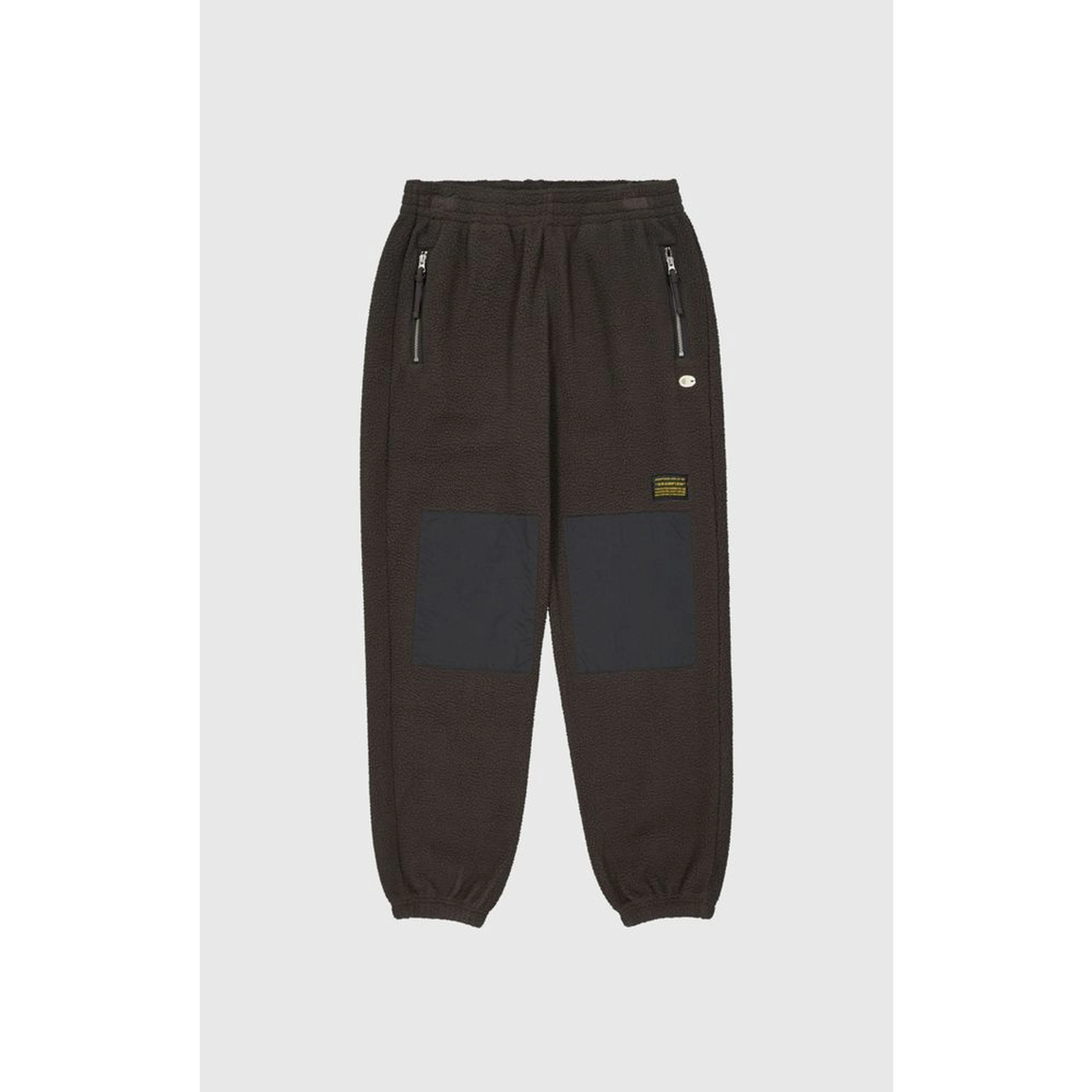 Black Polyester Joggers (Workout Pants)