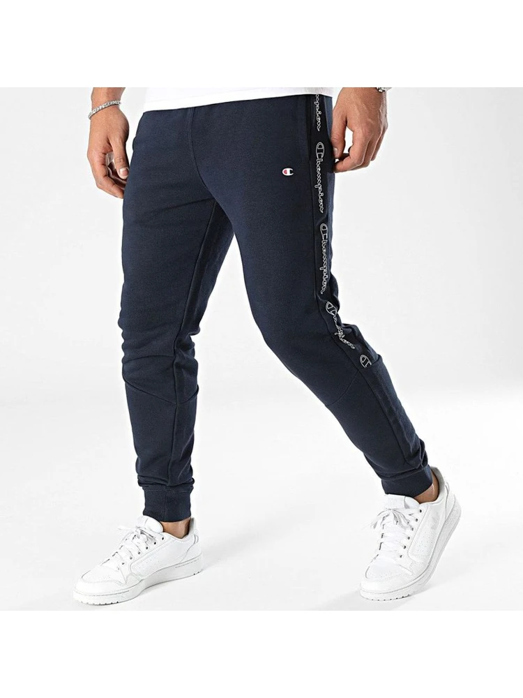 Blue Cotton Joggers (Workout Pants)