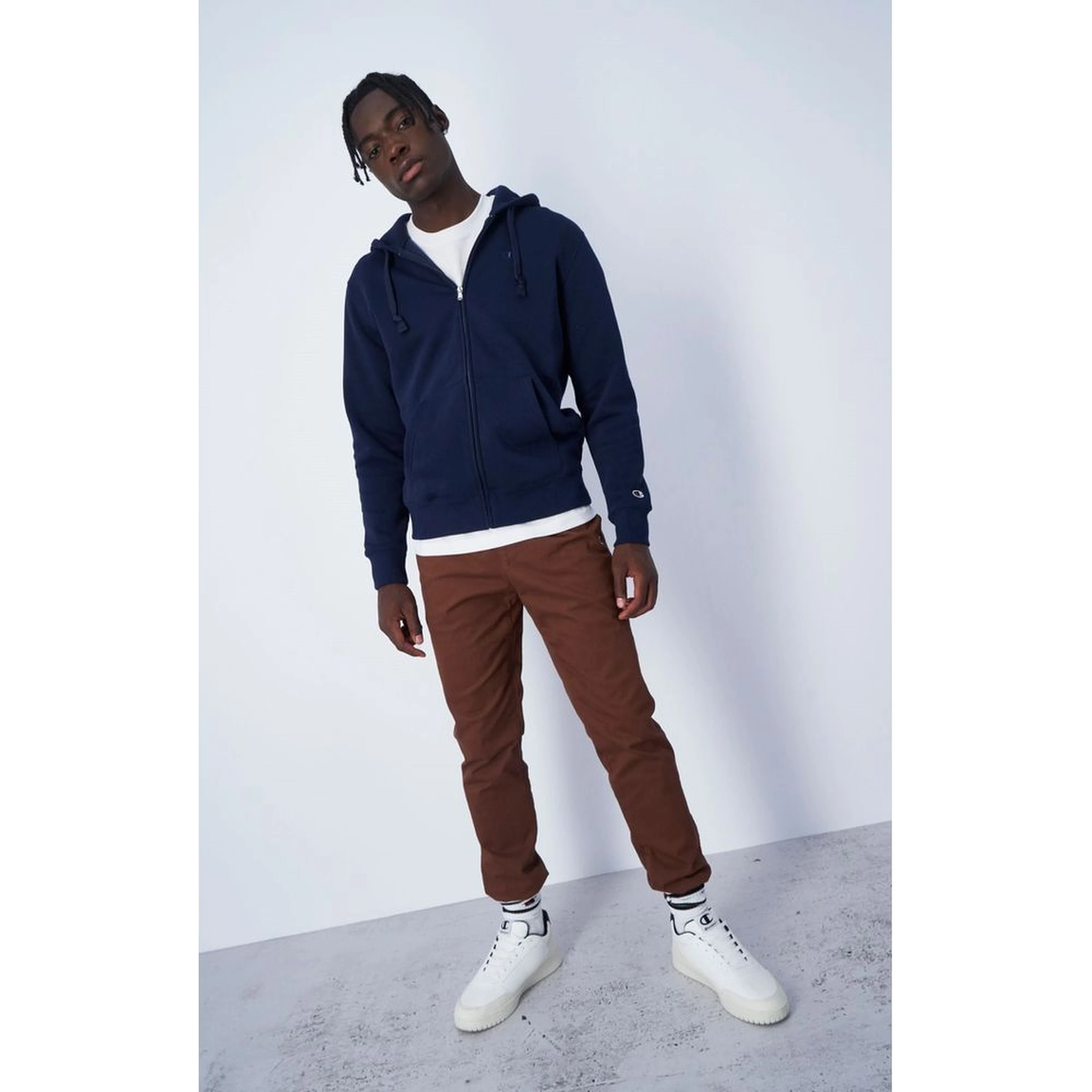 Brown Cotton Joggers (Workout Pants)