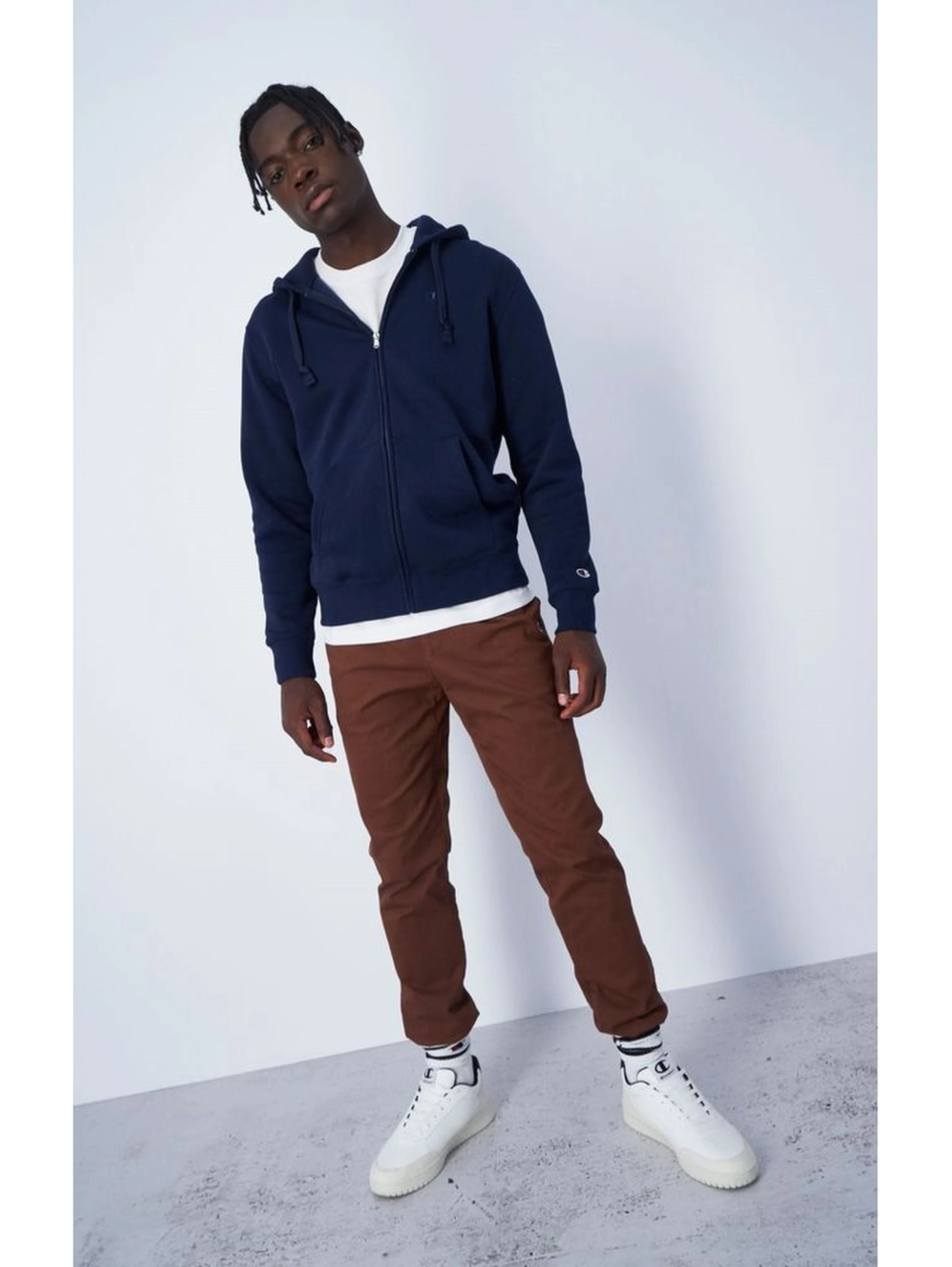 Brown Cotton Joggers (Workout Pants)