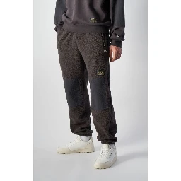 Black Polyester Joggers (Workout Pants)