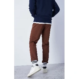 Brown Cotton Joggers (Workout Pants)