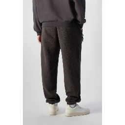 Black Polyester Joggers (Workout Pants)