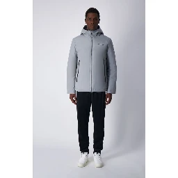 Gray Polyamide Parka