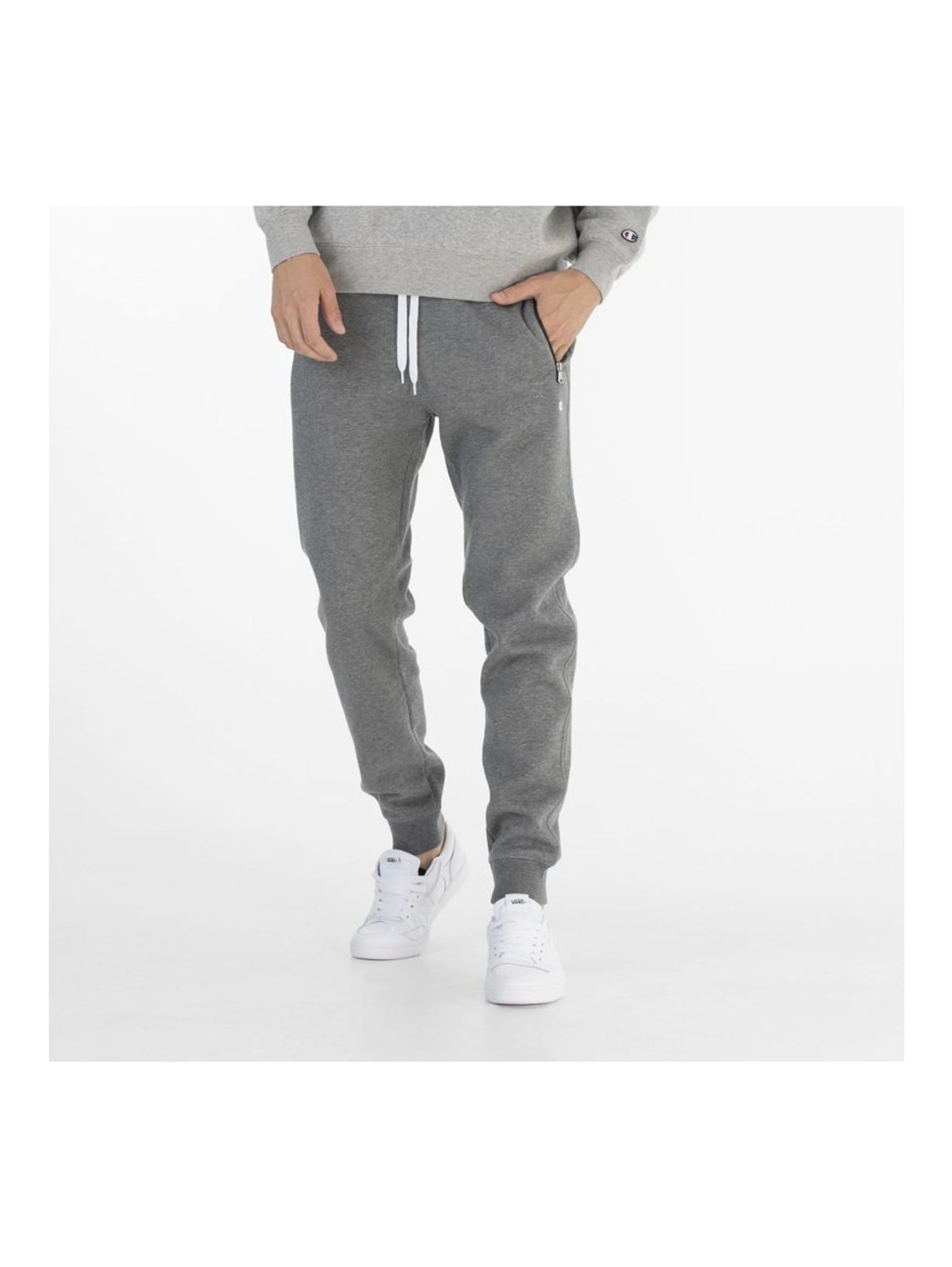 Gray Cotton Joggers (Workout Pants)