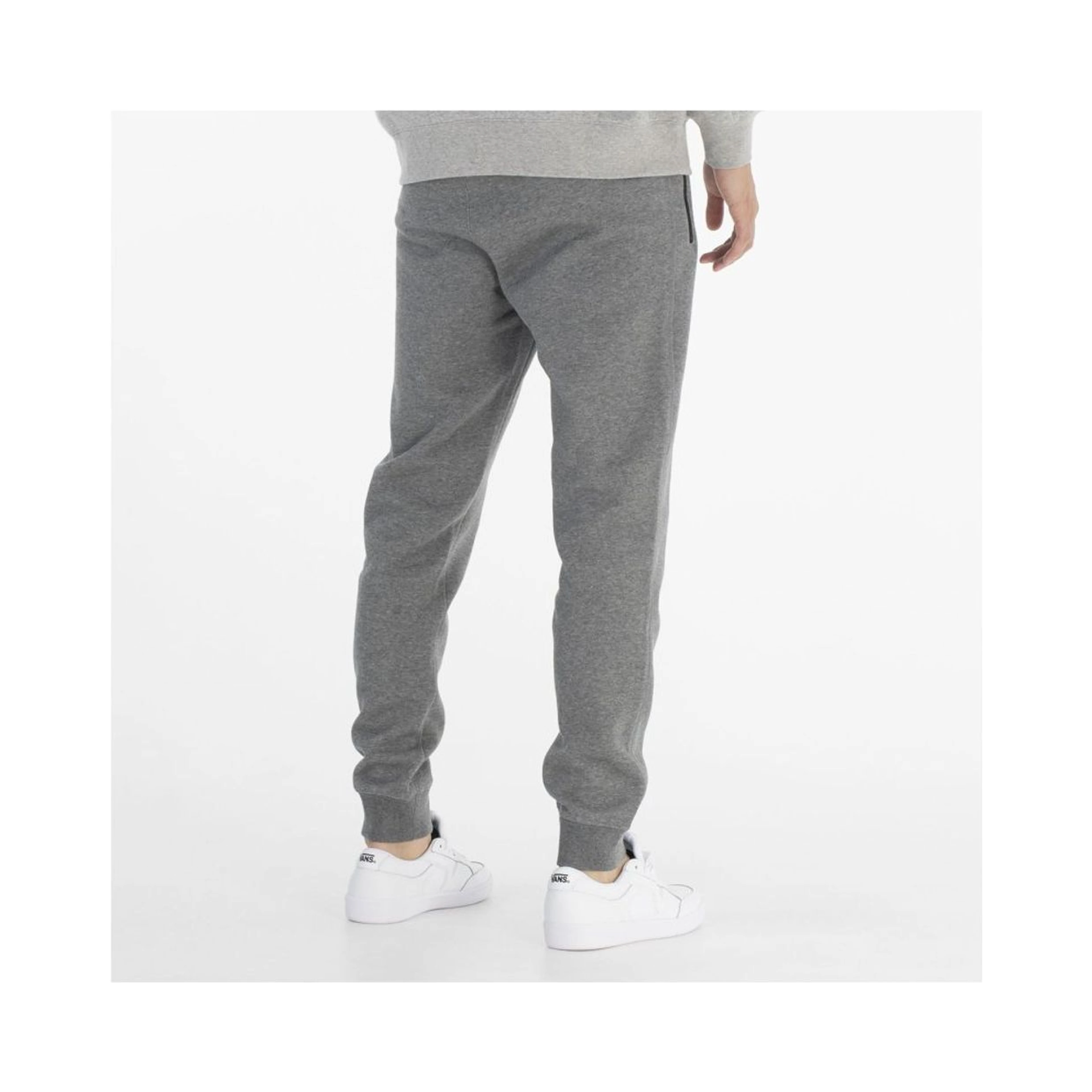 Gray Cotton Joggers (Workout Pants)