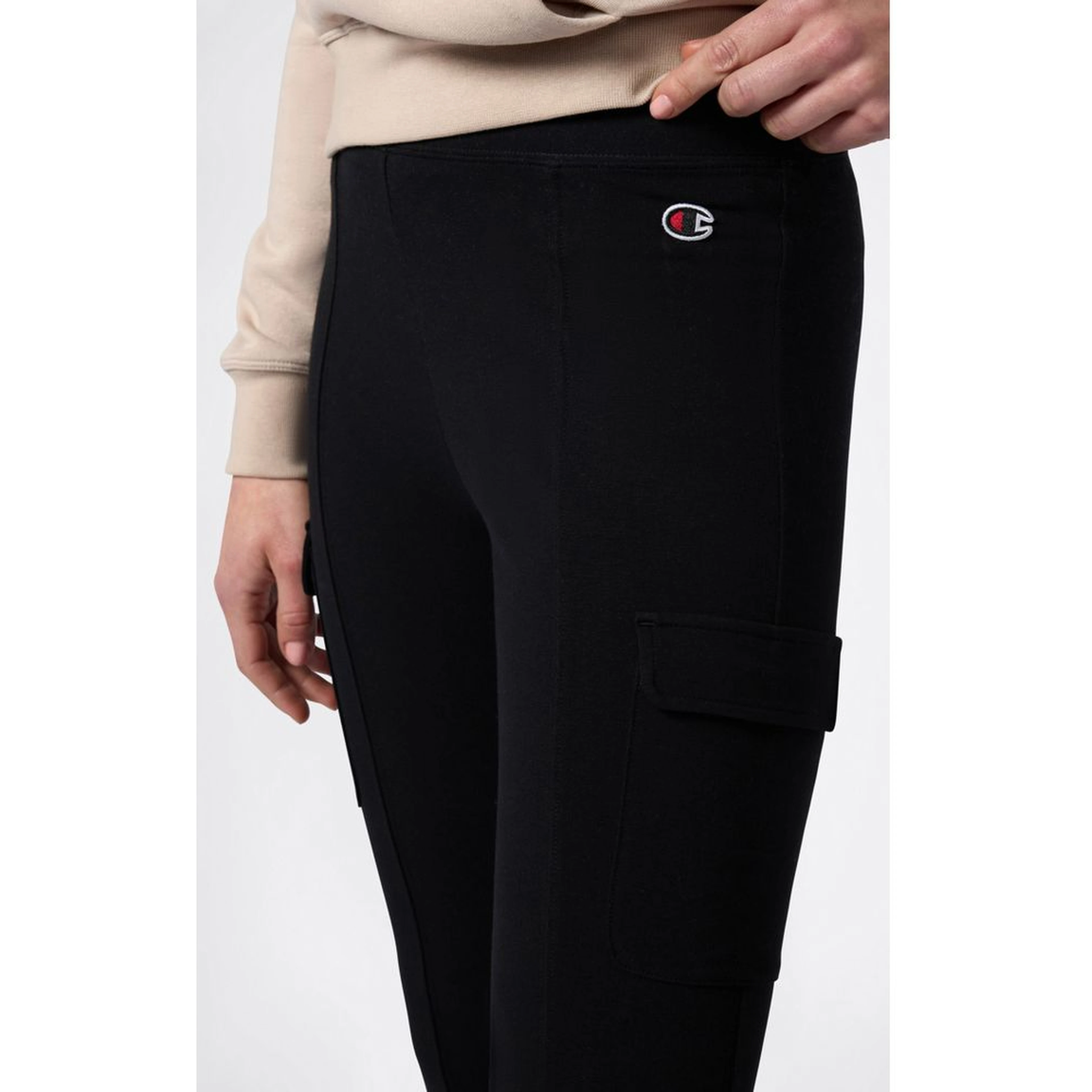 Navy Blue Cotton Athletic Pants