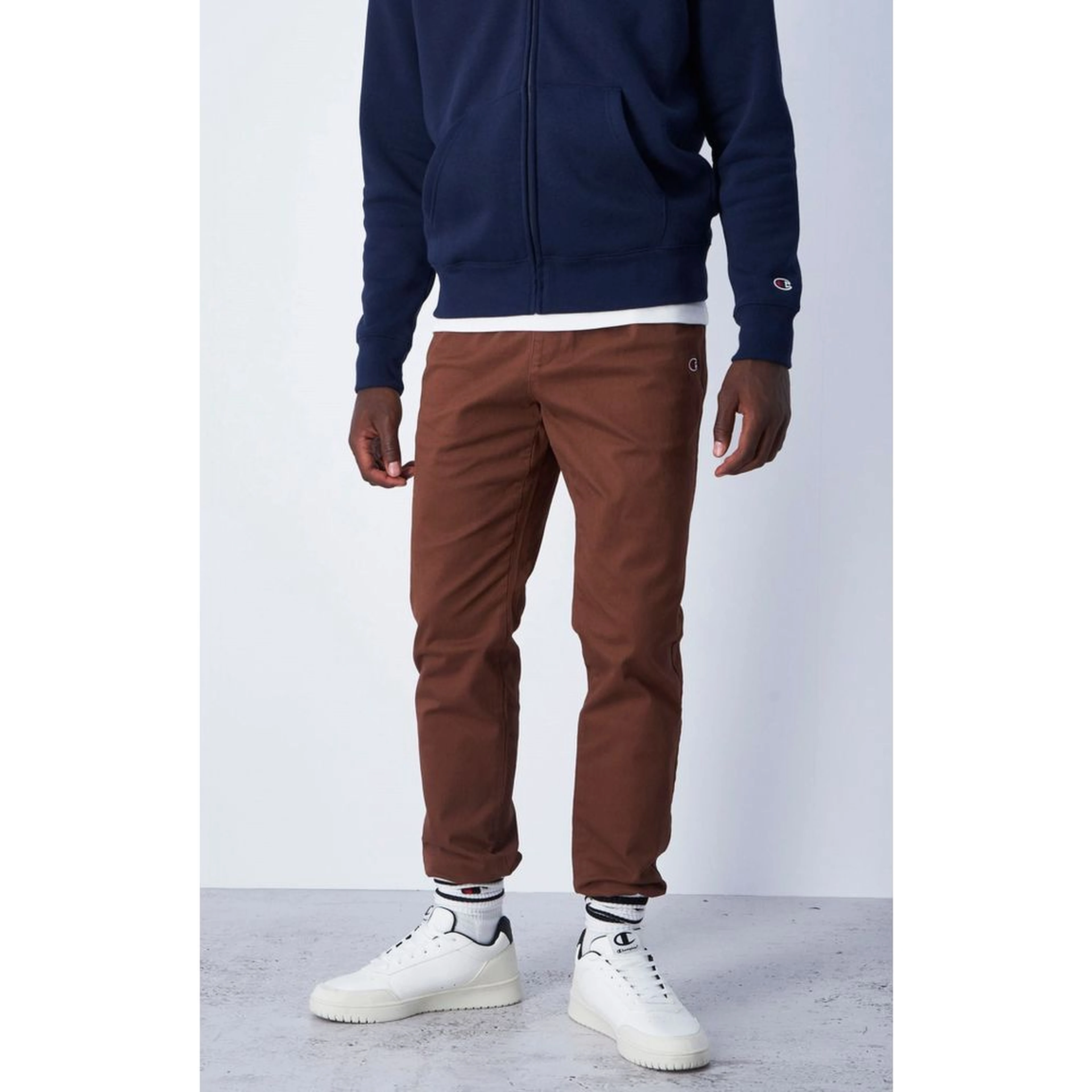 Brown Cotton Joggers (Workout Pants)