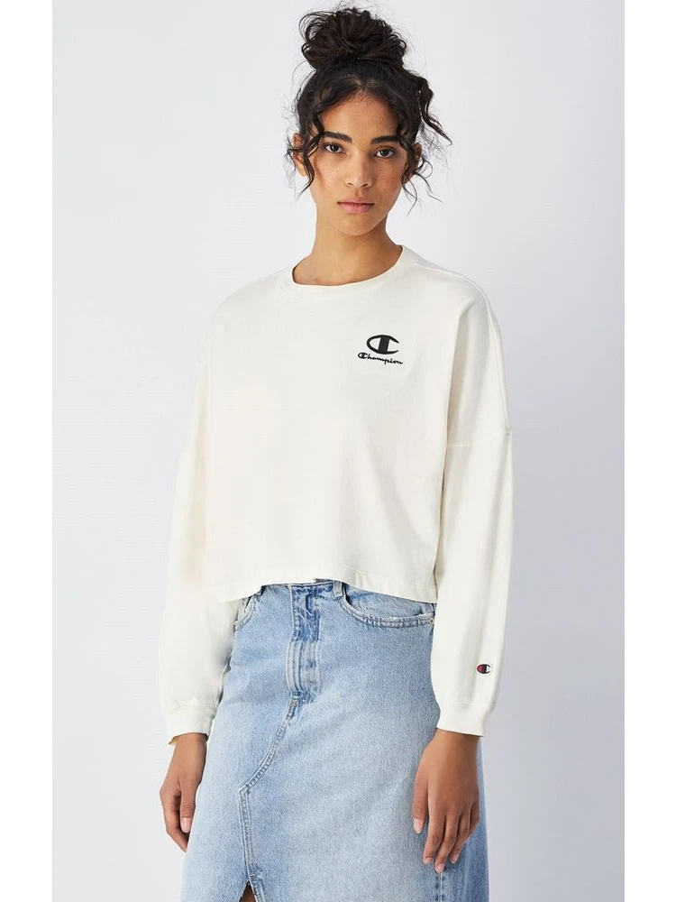 Natural Cotton Long Sleeve T-Shirt