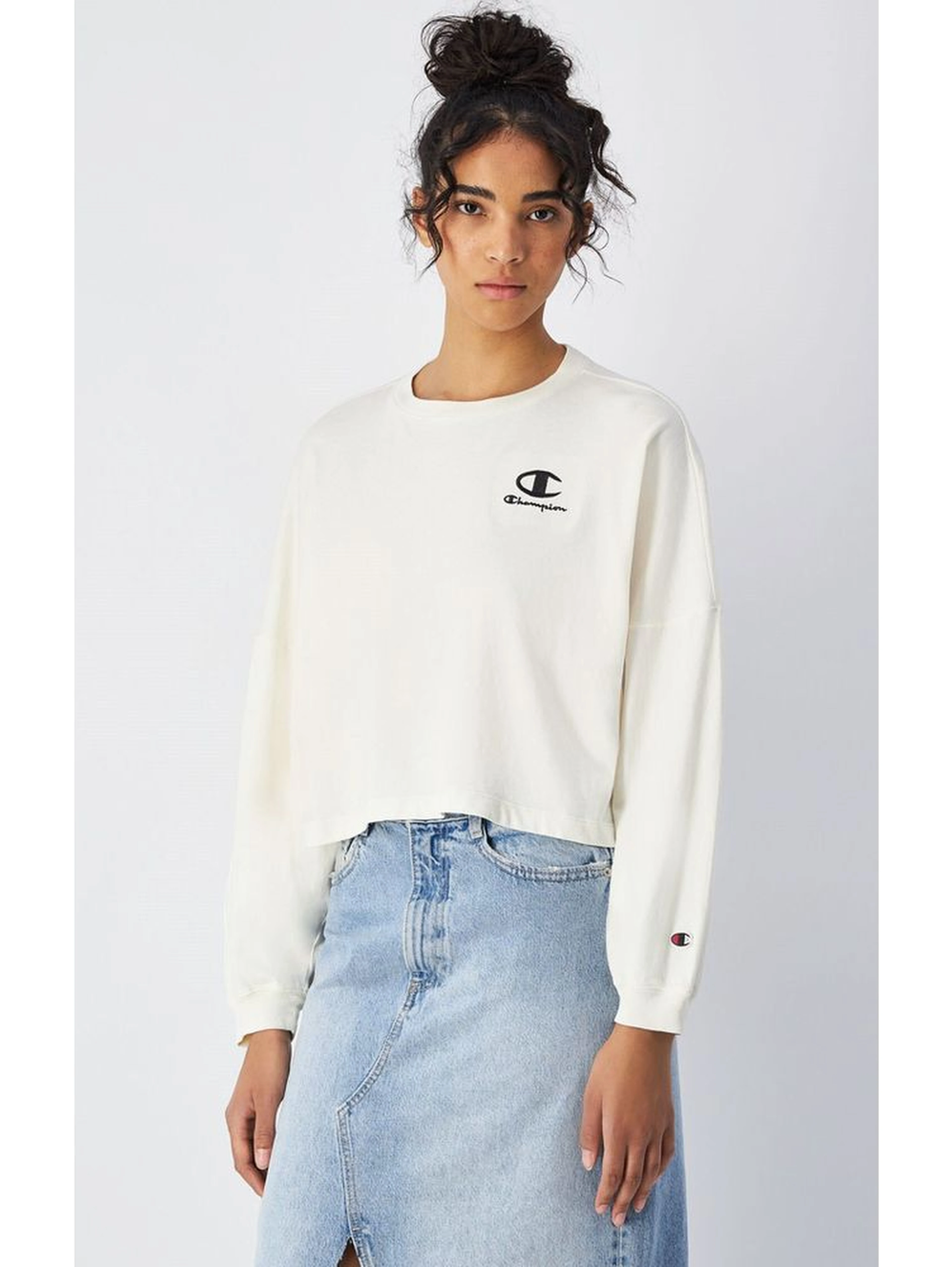 Natural Cotton Long Sleeve T-Shirt