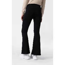Navy Blue Cotton Athletic Pants
