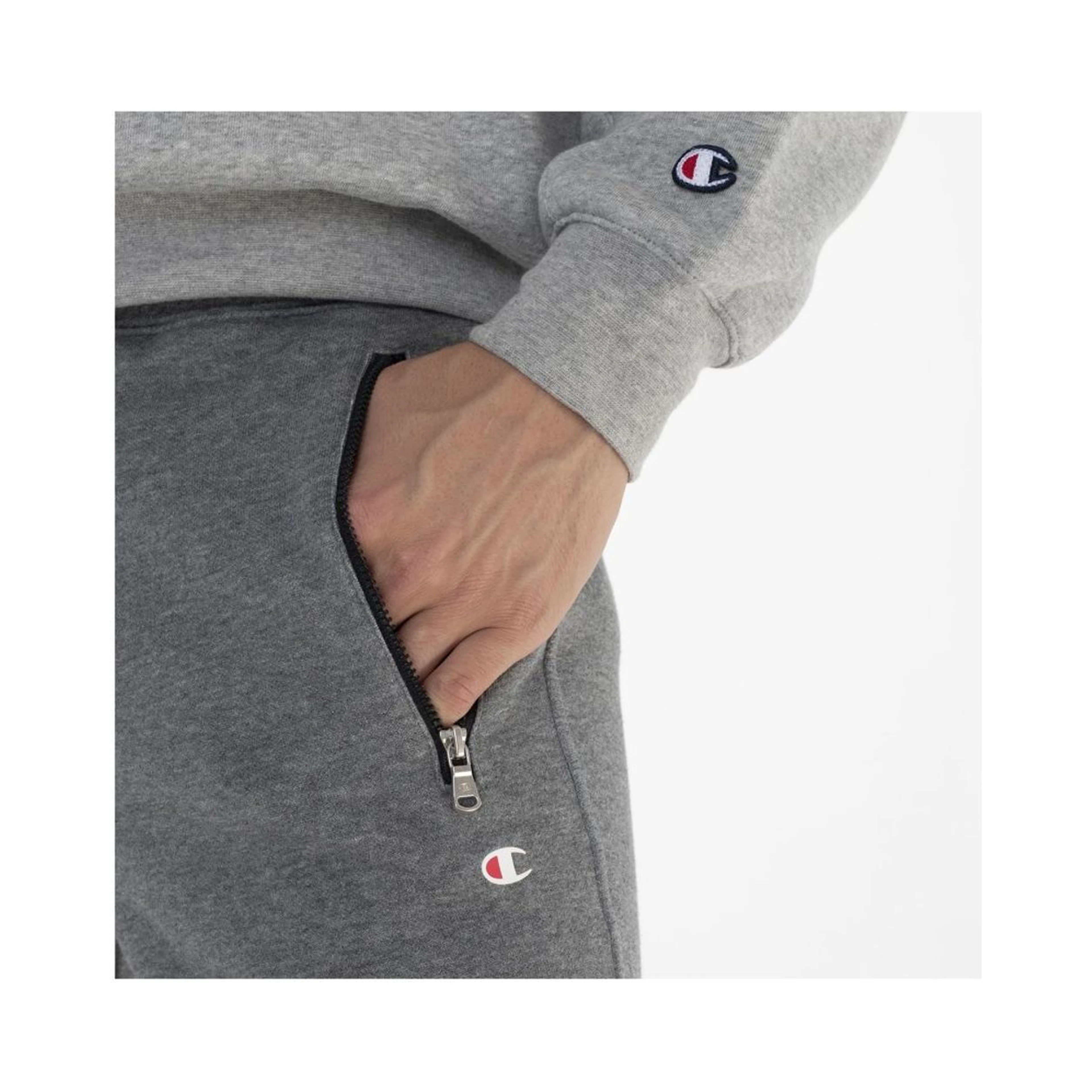 Gray Cotton Joggers (Workout Pants)